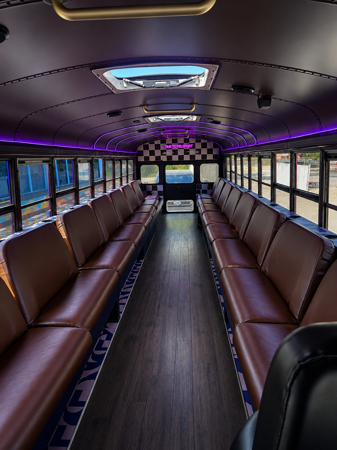 Baddie Wagon interior