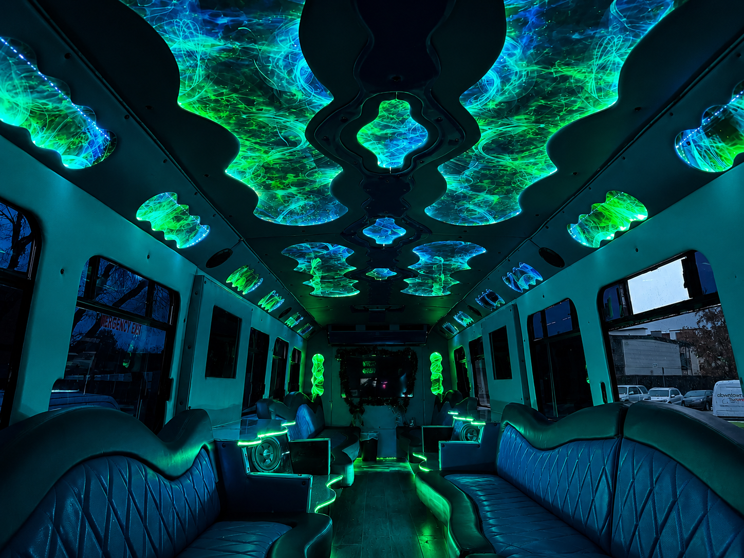 Wizard Wagon interior