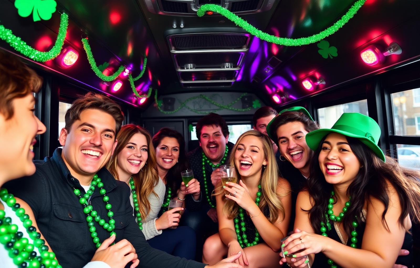 St. Patrick's Day & Graduation: Spring Party Bus Season